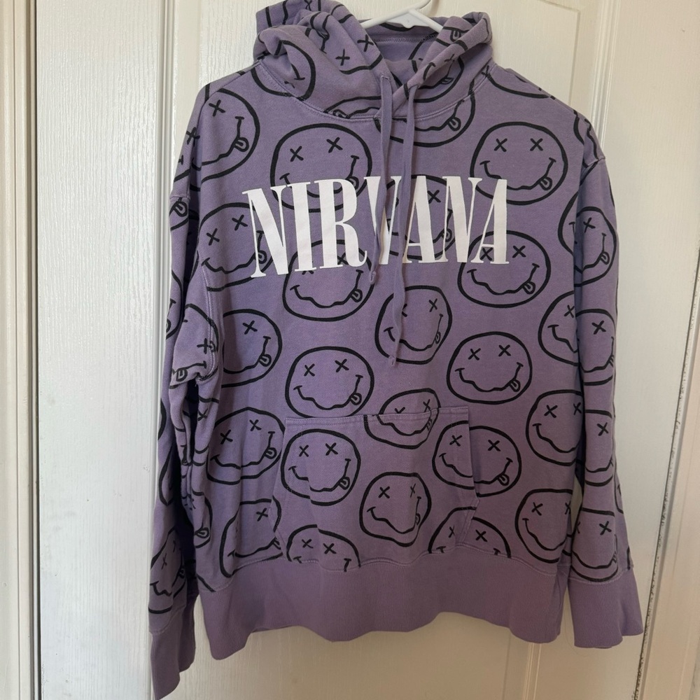 Nirvana Sweatshirt for Women Size Small